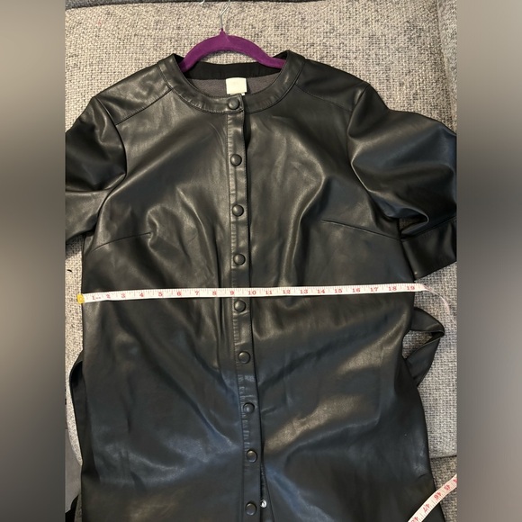 Almost New H&M Faux Leather Dress size s – Perfect Condition! - Picture 12 of 13